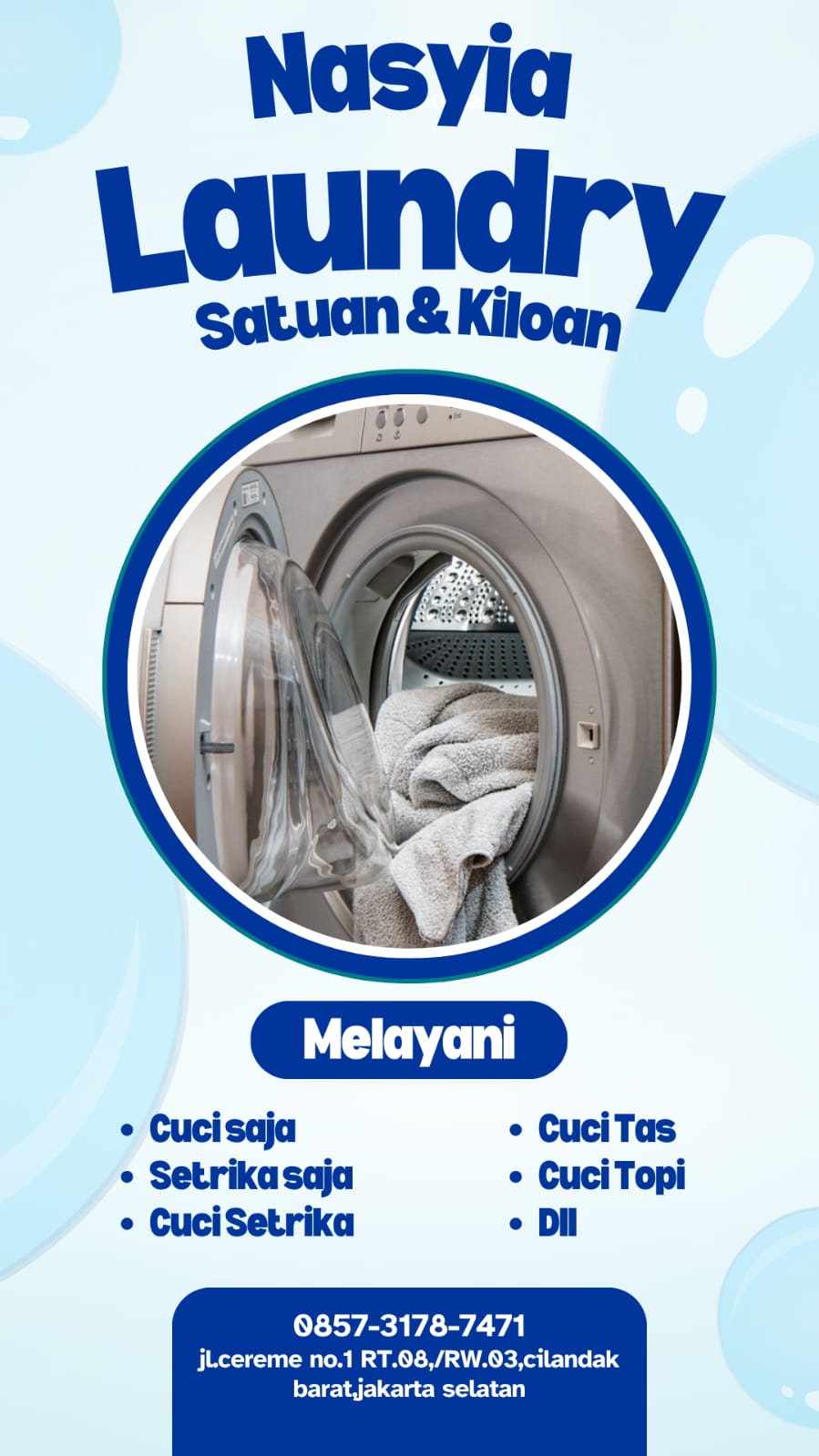 Nasyia Laundry – Cilandak Barat 04