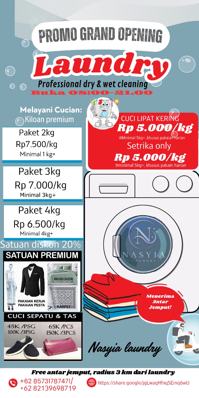 Nasyia Laundry – Cilandak Barat 09