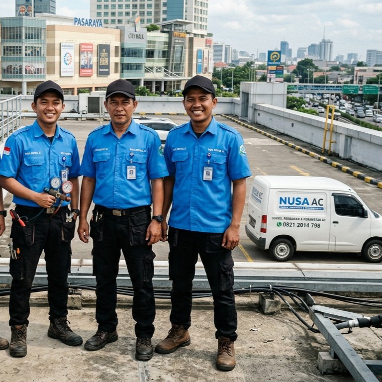 Nusa Service AC – Spesialis Service AC Central, VRV VRF, Cassette Sistem Pendingin Kapasitas Besar Jabodetabek 02