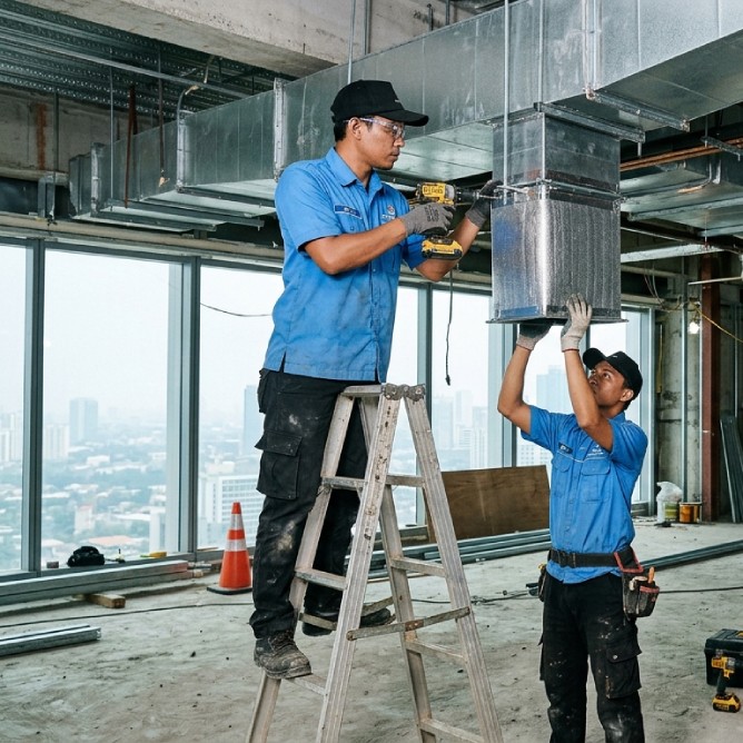 Nusa Service AC – Spesialis Service AC Central, VRV VRF, Cassette Sistem Pendingin Kapasitas Besar Jabodetabek 04
